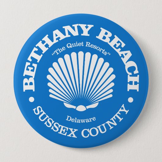 Bethany Beach (Muschel) Button (Vorderseite)