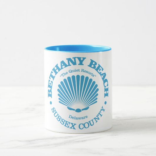 Bethany Beach (Muschel) Tasse (Zentrum)