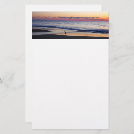 Bethany Beach Sunrise I Briefpapier (Vorne/Hinten)
