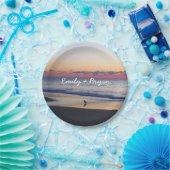 Bethany Beach Sunrise I Pappteller (Party)