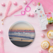 Bethany Beach Sunrise I Pappteller (Party)