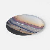 Bethany Beach Sunrise I Pappteller (Schrägansicht)