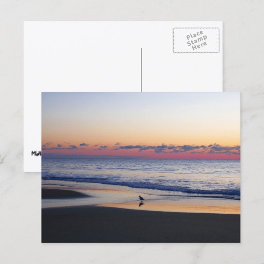 Bethany Beach Sunrise I Postkarte (Vorne/Hinten)