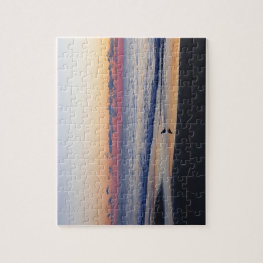 Bethany Beach Sunrise I Puzzle (Vertikal)