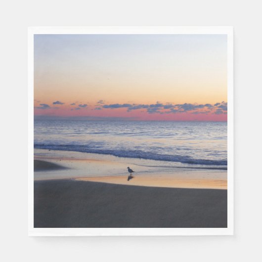Bethany Beach Sunrise I Serviette (Vorderseite)