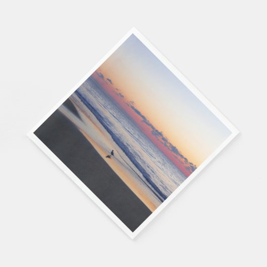 Bethany Beach Sunrise I Serviette (Ecke)