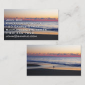 Bethany Beach Sunrise I Visitenkarte (Vorne/Hinten)
