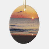 Bethany Beach Sunrise II Keramik Ornament (Rechts)