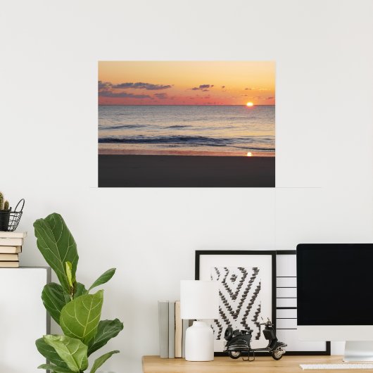 Bethany Beach Sunrise II Poster (Heimbüro)