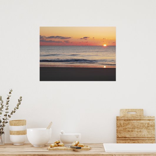 Bethany Beach Sunrise II Poster (Küche)