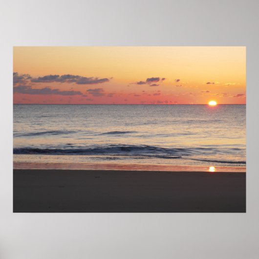 Bethany Beach Sunrise II Poster (Vorne)