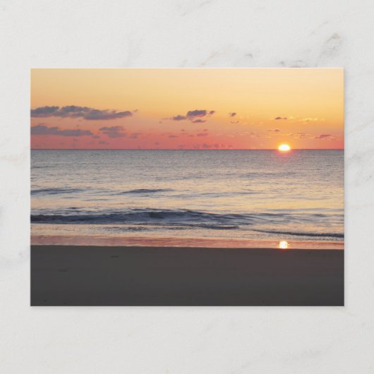 Bethany Beach Sunrise II Postkarte (Vorderseite)