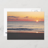 Bethany Beach Sunrise II Postkarte (Vorne/Hinten)