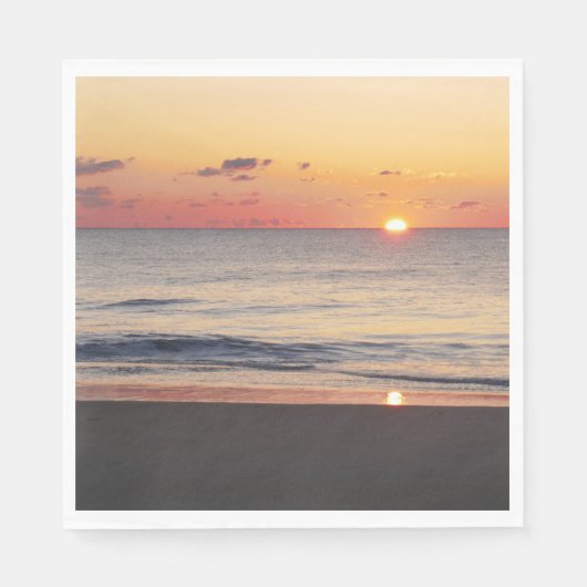 Bethany Beach Sunrise II Serviette (Vorderseite)