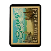 Bethany Beach Vintage Travel Magnet (Vertikal)