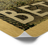 Bethany Beach Vintage Travel Poster (Ecke)