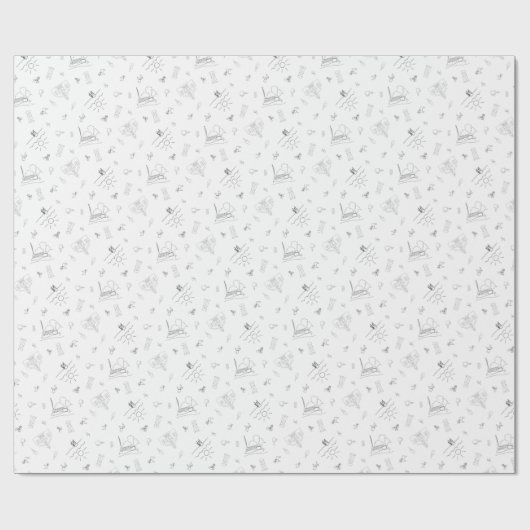 Bethany Beach Wrapping Paper Geschenkpapier (Flach)