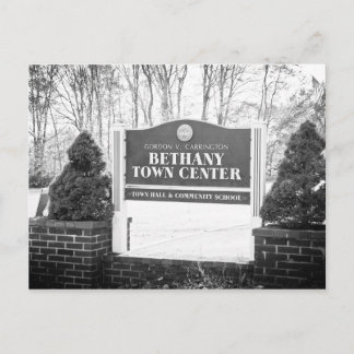 Bethany, CT Postcard Postkarte