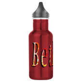 Bethany Girls Name Logo, Edelstahlflasche (Links)