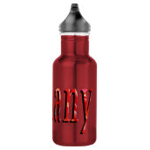 Bethany Girls Name Logo, Edelstahlflasche (Rechts)