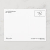 Bethany Gras Postkarte (Rückseite)