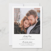 Bethany katholische Hochzeitseinladungen mit UAWG Einladung (Rückseite)