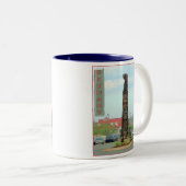 Bethany Strand-Totem-Pole-Tasse Zweifarbige Tasse (VorderseiteRechts)
