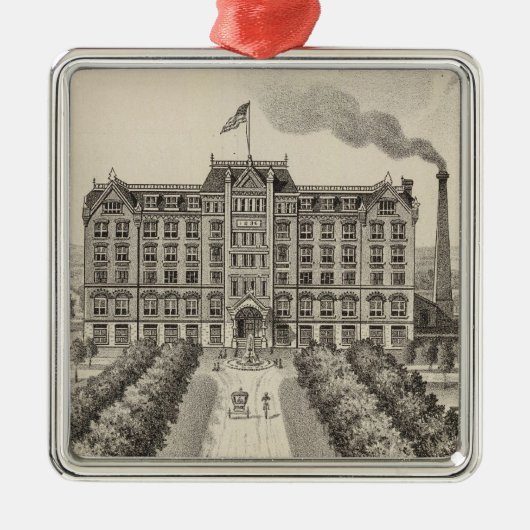 Bethany Uni, Lindsborg, Kansas Ornament Aus Metall (Vorne)