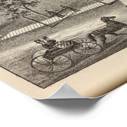 Bethany Uni, Lindsborg, Kansas Poster (Ecke)