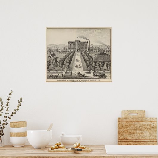 Bethany Uni, Lindsborg, Kansas Poster (Küche)