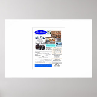 Bethany's Haven Ski Trip Poster