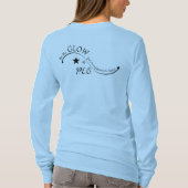 BeTheGlowOfPEO langärmeliger T - Shirt (Rückseite)