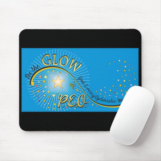 BeTheGlowOfPEO-Maus-Pad Mousepad (Mit Mouse)