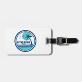 Bethel Beach Virginia Palm Tree Birds Gepäckanhänger (Vorderseite horizontal)