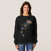 Bethel Beach Virginia Sea Turtle Lover Beach BB Sweatshirt (Vorne ganz)