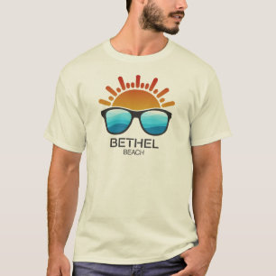 Bethel Beach Virginia Sonnenbrillen T-Shirt