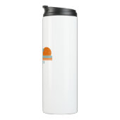 Bethel Beach Virginia Sun Palm Trees Thermosbecher (Nach rechts gedreht)