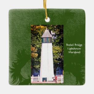 Bethel Bridge Leuchtturm Keramikornament