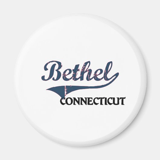 Bethel Connecticut City Classic Magnet (Vorne)