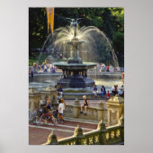 Bethesda Fountain NYC - Poster (Vorne)