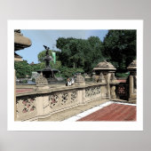 BETHESDA FOUNTAIN SOMMER ZENTRALER PARK POSTER (Vorne)