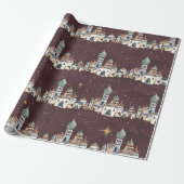 Bethlehem Christmas Geschenkpapier (Ungerollt)
