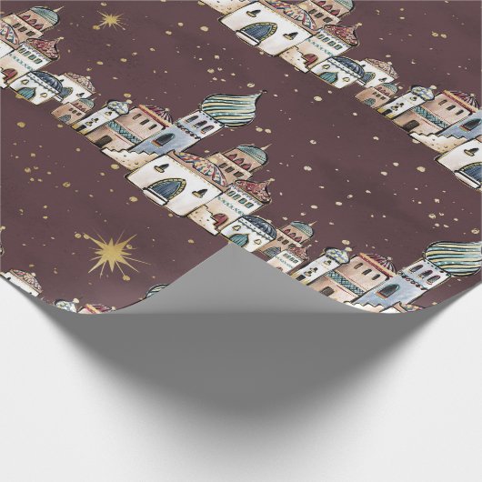 Bethlehem Christmas Geschenkpapier (Ecke)