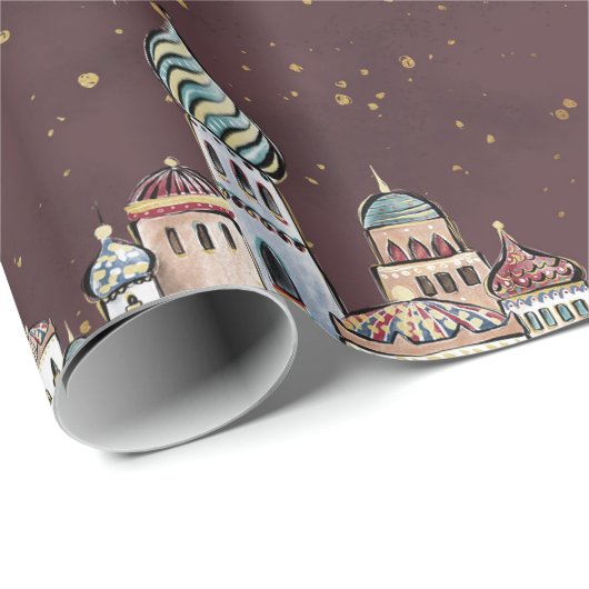 Bethlehem Christmas Geschenkpapier (Rolleneckpunkt)