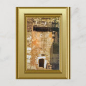Bethlehem Eingang zur Geburtskirche Postkarte (Vorderseite)