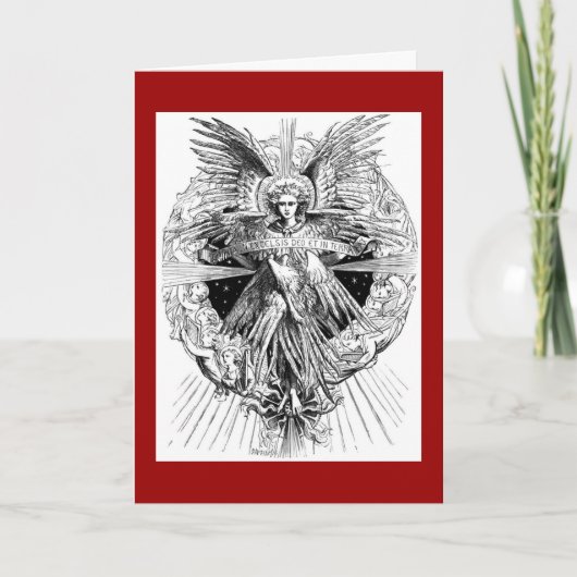 Bethlehem Feiertagskarte (Vorderseite)