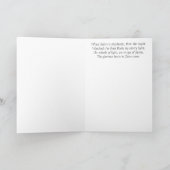 Bethlehem Feiertagskarte (Innenseite)