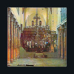 Bethlehem, Geburtskirche Magnet<br><div class="desc">Schreiben Sie Ihre Kühlschrank-Nachrichten mit diesem Bild von AllChristian. Ideal,  um das Kirchenprogramm oder einen Bibelvers zu halten,  der etwas Wichtiges für Sie bedeutet.</div>