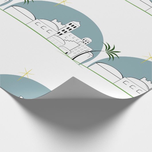 Bethlehem Geschenkpapier (Ecke)