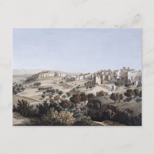 Bethlehem, graviert von Terry Postkarte (Vorderseite)